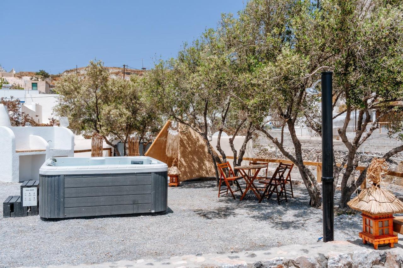 Rock Villas Complex - Private Luxe Top Retreat - Castle And Sea View Emporio  Dış mekan fotoğraf