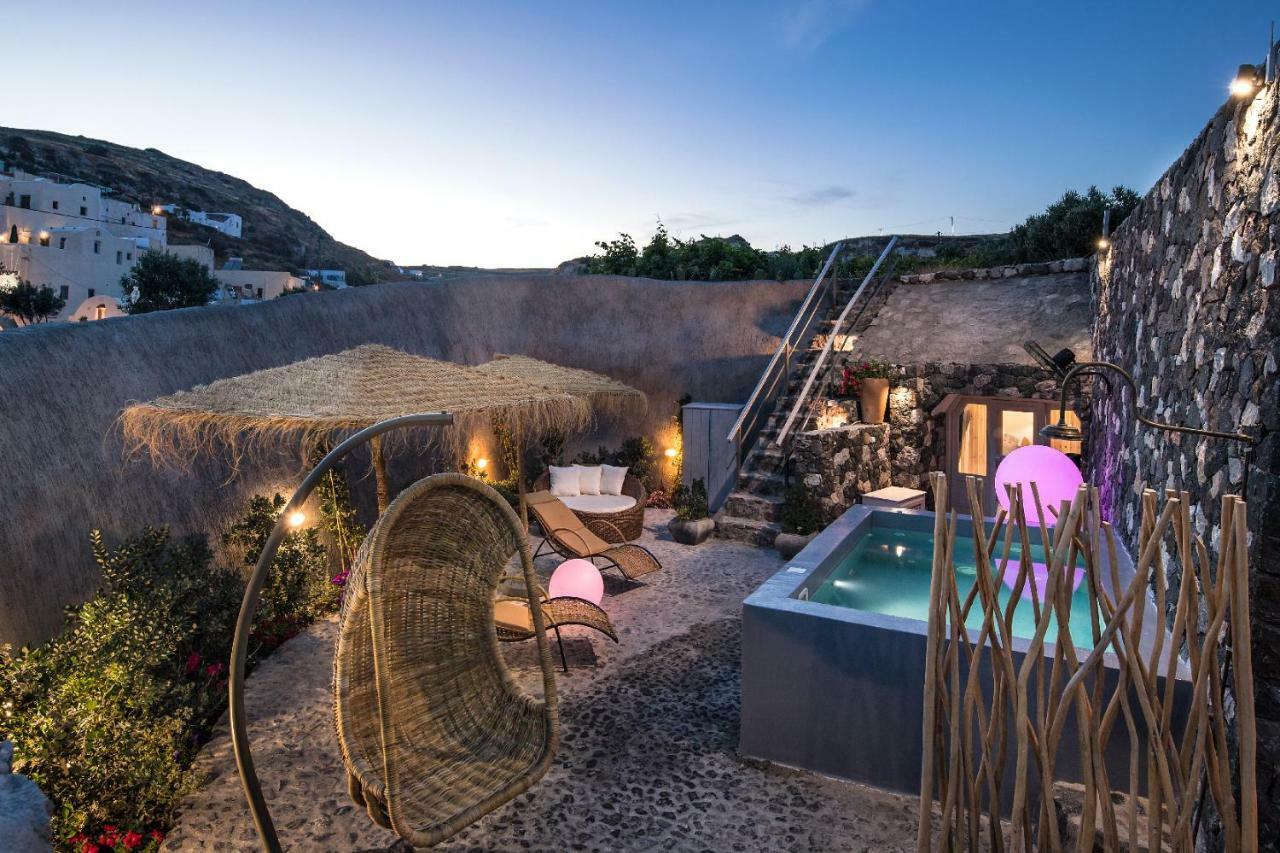 Rock Villas Complex - Private Luxe Top Retreat - Castle And Sea View Emporio  Dış mekan fotoğraf