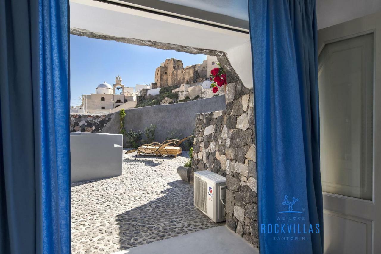 Rock Villas Complex - Private Luxe Top Retreat - Castle And Sea View Emporio  Dış mekan fotoğraf